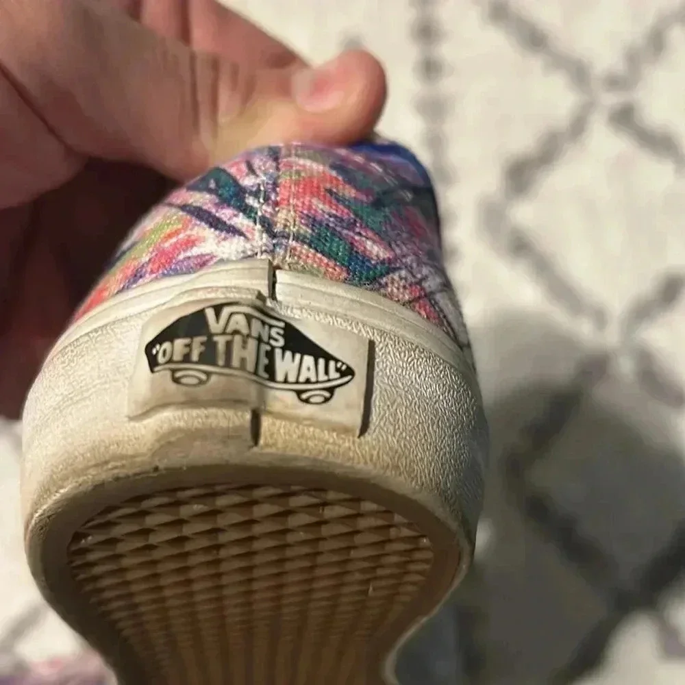 Vans Women Size 8 (Men size 6.5) Multi Color